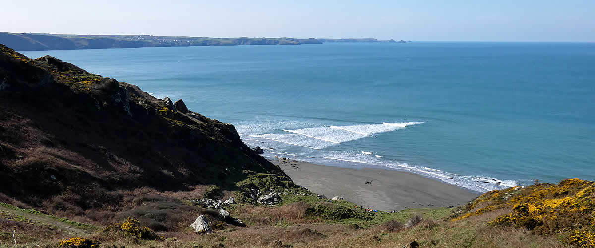 Tregardock beach